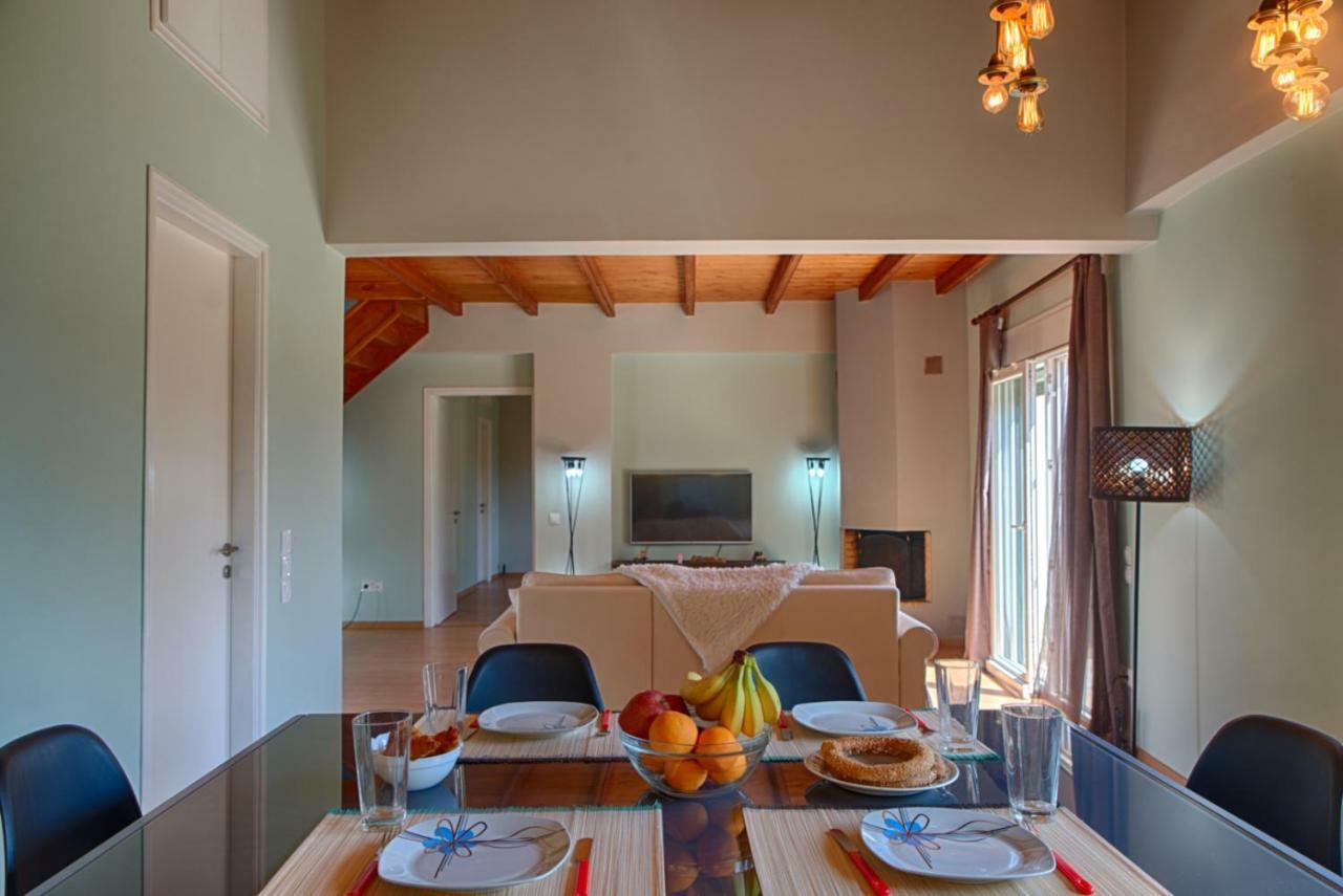 Modern Eco Friendly Villa Close To Town Pelekas Luaran gambar