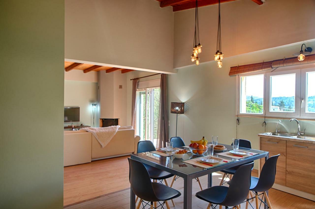 Modern Eco Friendly Villa Close To Town Pelekas Luaran gambar